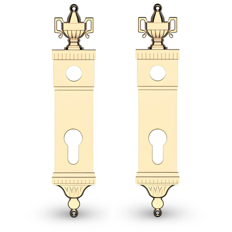 Brass backplate - Uffici -